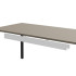 Kabelgoot 110 cm wit (advies vanaf bureau 160 cm) - +€ 50,00 (+€ 60,50 Incl. BTW)